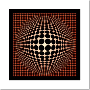 Homage to Vasarely 4 Posters and Art